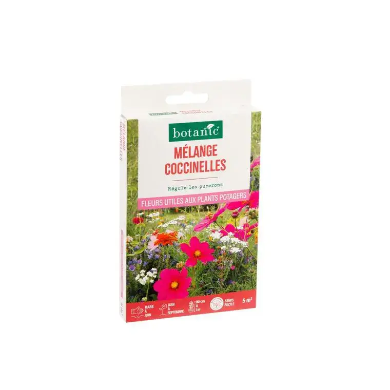 Affaire À Saisir Mélange fleuripour coccinellesbotanic® – graines à semer (5 m²)