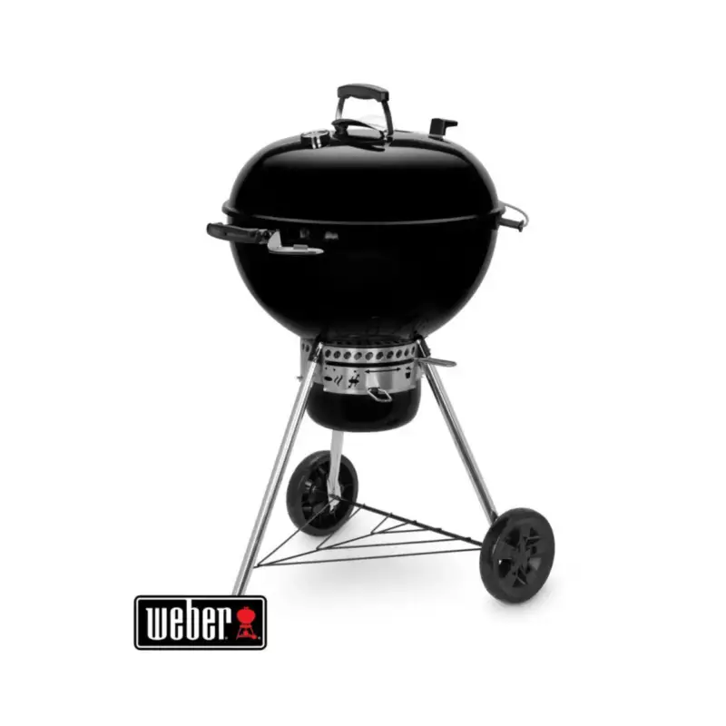 Jusqu&rsquo;à Épuisement Des Stocks Barbecue charbon en acier noir Weber Master Touch GBS E-5750 – 65 x 72 x 107 cm