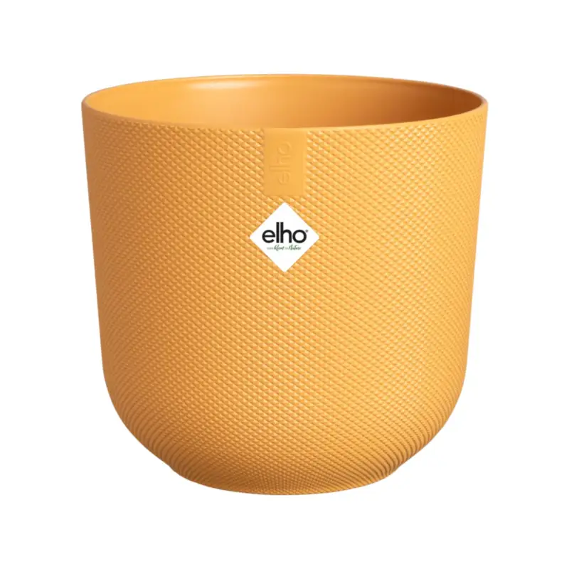 Seulement Aujourd&rsquo;hui Cache-pot coloris jaune Jazz Elho – Ø 19 cm