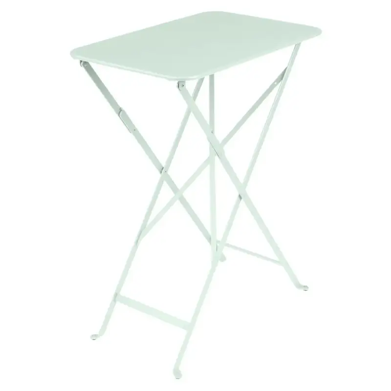 Nouvelle Collection Table pliante Bistro coloris menthe glaciale en acier Fermob – 37 x 57 x 74 cm