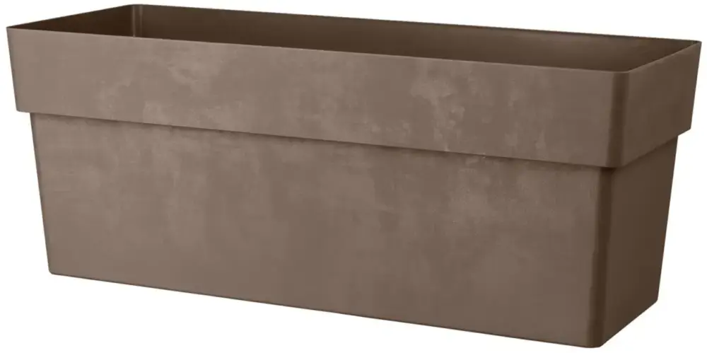 Meilleur Prix Muret en plastique injecté camel Deroma Like R – 99 x 38 x 39 cm