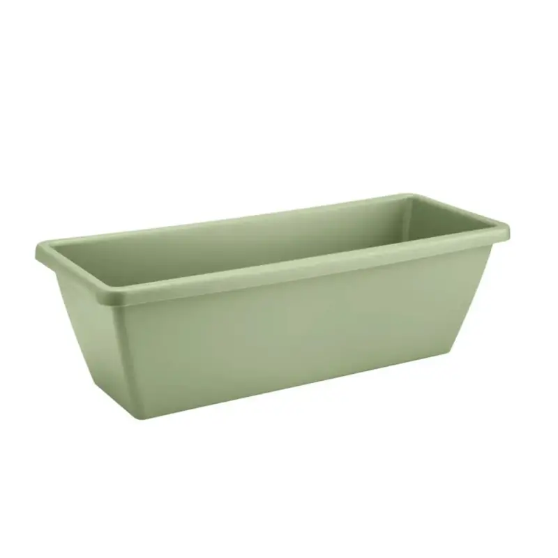 Balconnière en polypropylène vert pistache Elho Barcelona – 39,5 x 19 x 16 cm Prix Réduit