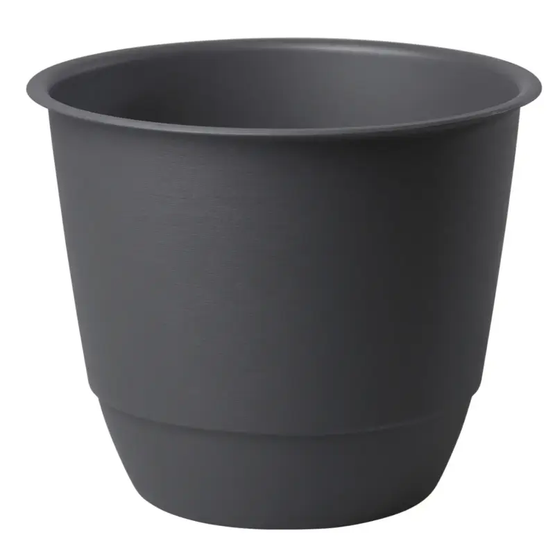 Pot en matière recyclée coloris anthracite Poetic Joy 25 – Ø 24,6 x H 20,3cm Seulement Aujourd&rsquo;hui