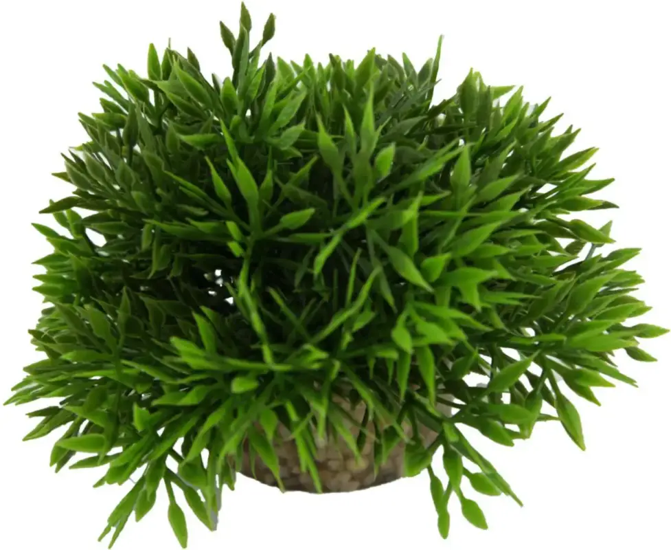 Plante artificielle pour aqua-terrarium coloris vert LABEO Bambou Réduction