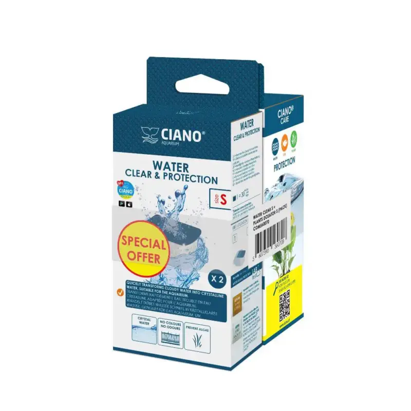 Pas Cher Pack cartouche Ciano Water clear & protection CF 40 – Taille S