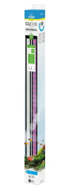 Rampe LED pour aquarium coloris blanc Plantes Ciano – 100 cm Commander Maintenant
