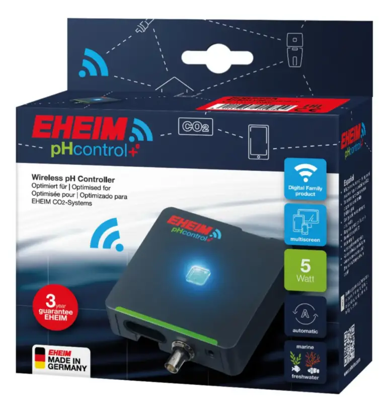 Contrôleur de pH WIFI pour aquarium coloris noir pHcontrol+e connecté Marque