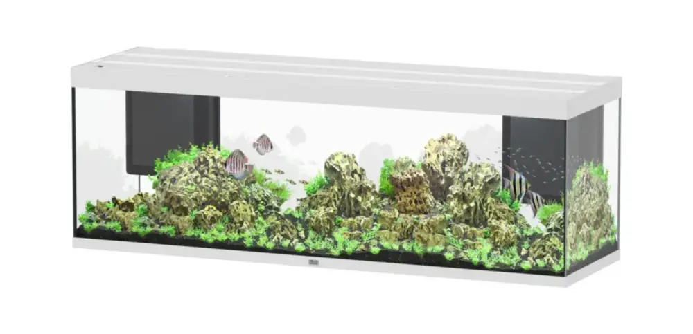 Seulement Aujourd&rsquo;hui Aquarium coloris blanc Aquatlantis Sublime Ultra LED 2.0 675 L – 200 x 60 x 70 cm