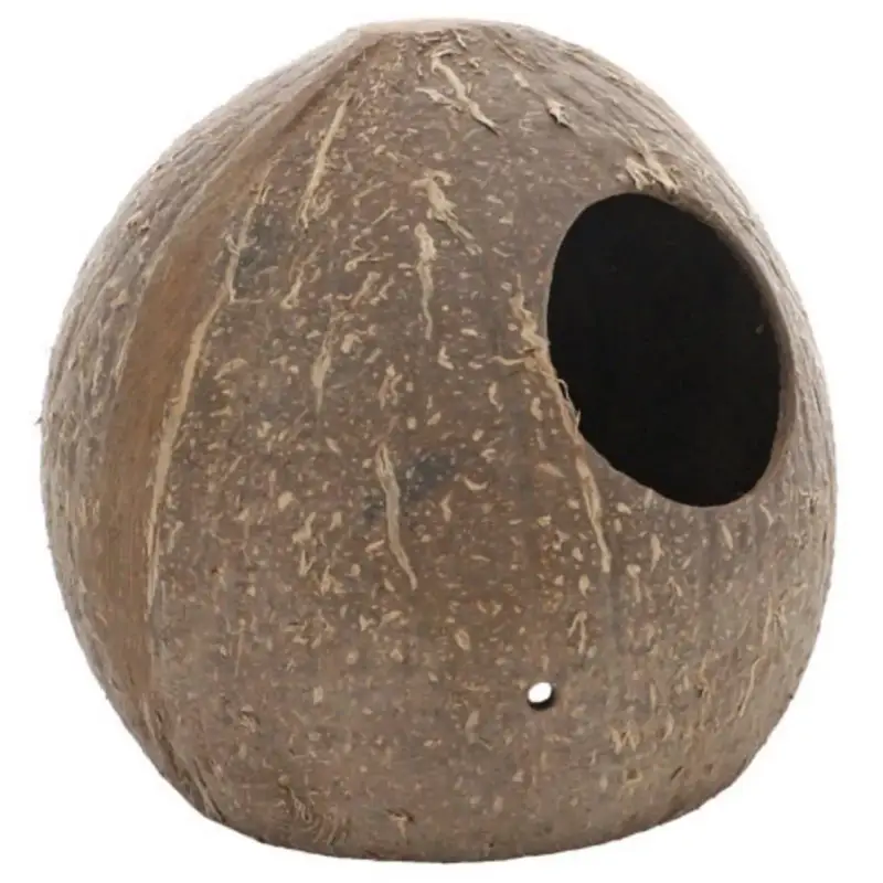 Haute Qualité Décor pour aquarium coloris marron Grotte coco Hobby Aqua Cave – Taille M