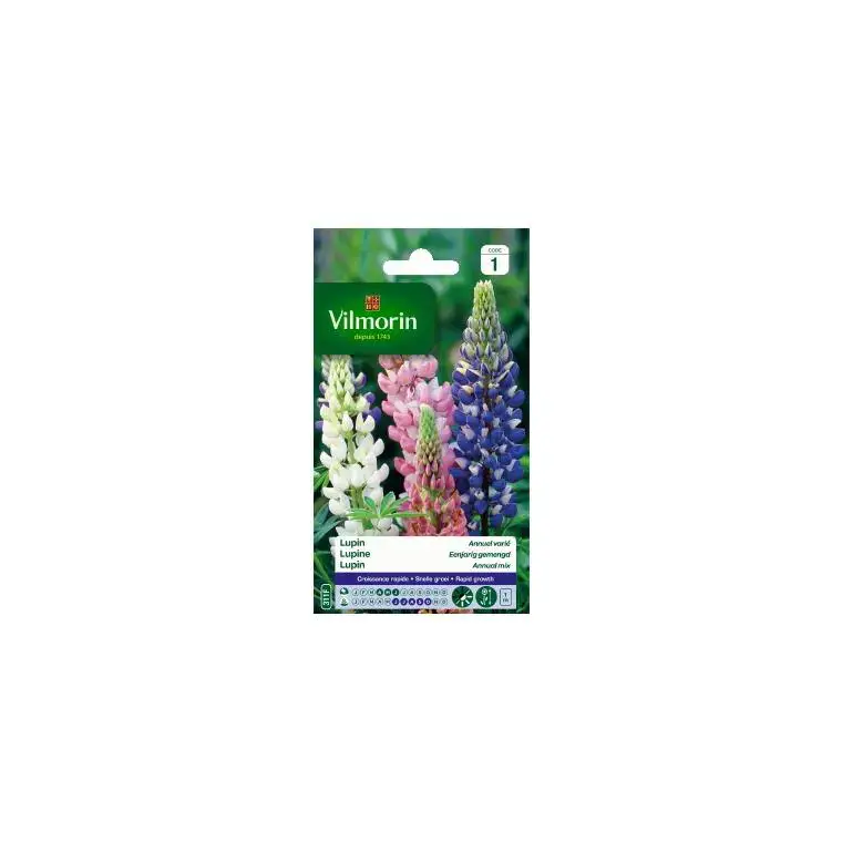 Prix Réduit Graines de Lupin annuel varié Vilmorin – graines à semer