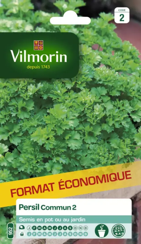 Persil Commun Vilmorin – graines à semer Promotion