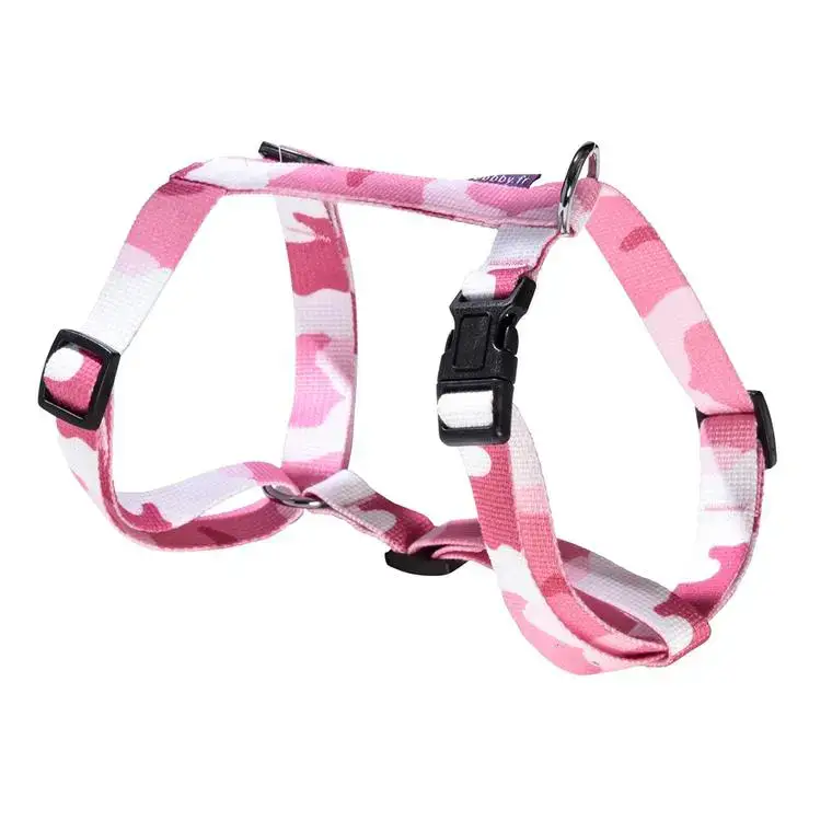 Harnais rose camouflage Bobby taille XS Acheter Direct
