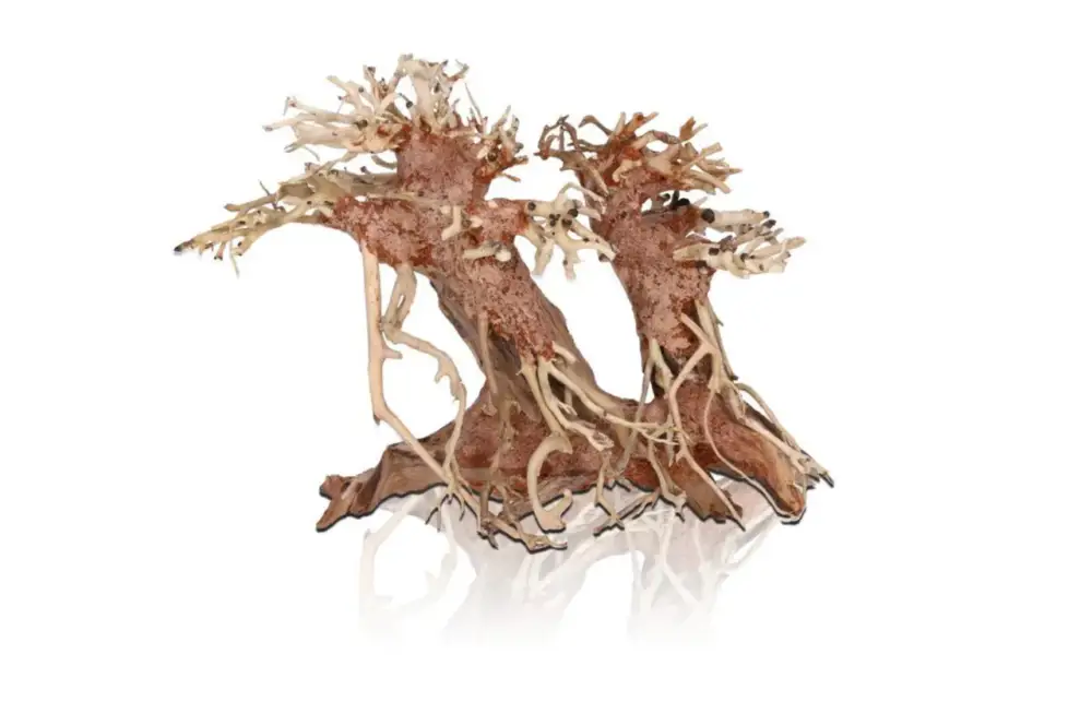 Bonzaï double pour aquascaping coloris marron Aquavie – 23 x 12 x 18 cm Commander Maintenant