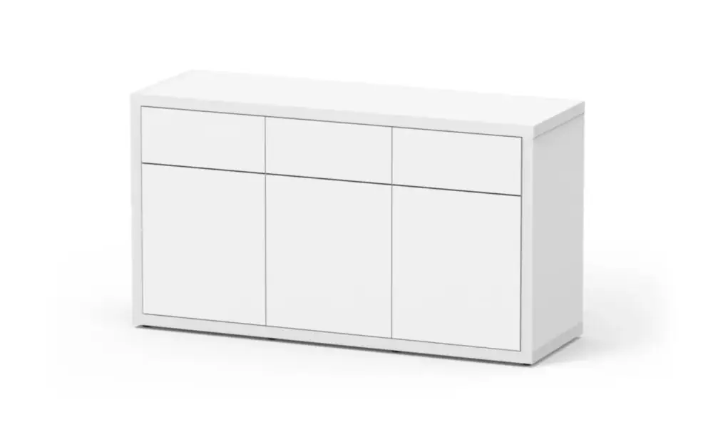 Super Prix Meuble pour aquarium en bois coloris blanc 3 portes Aquatlantis Sublime Ultra 150 – 150 x 50 x 83 cm