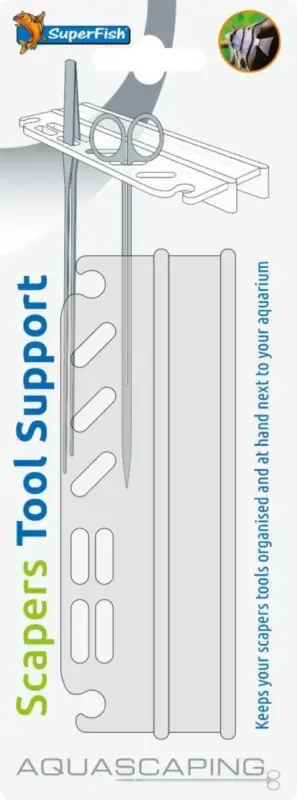 Support pour outil d&rsquo;aquarium coloris transparent SuperFish Scapers Tool Support Prix Réduit