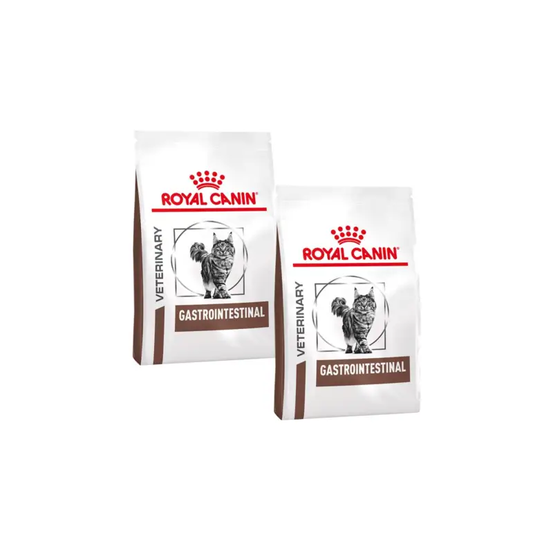 Solde ROYAL CANIN Veterinary GASTROINTESTINAL 2×4 kg