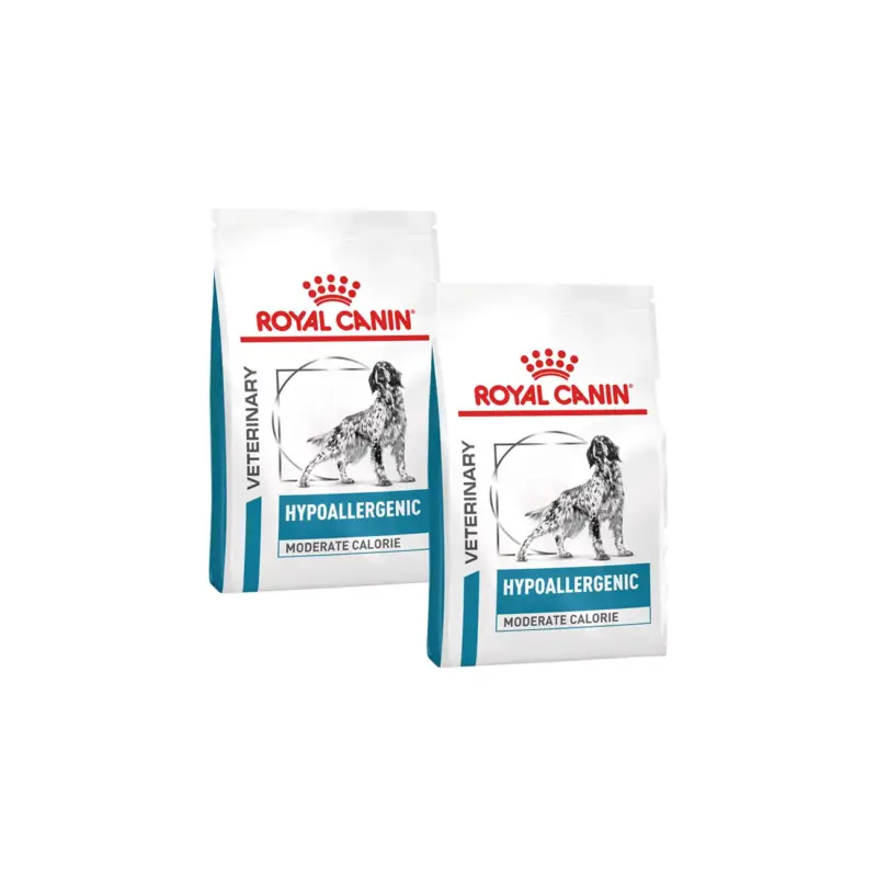 Bon Marché ROYAL CANIN Veterinary Hypoallergenic Moderate Calorie 2×14 kg