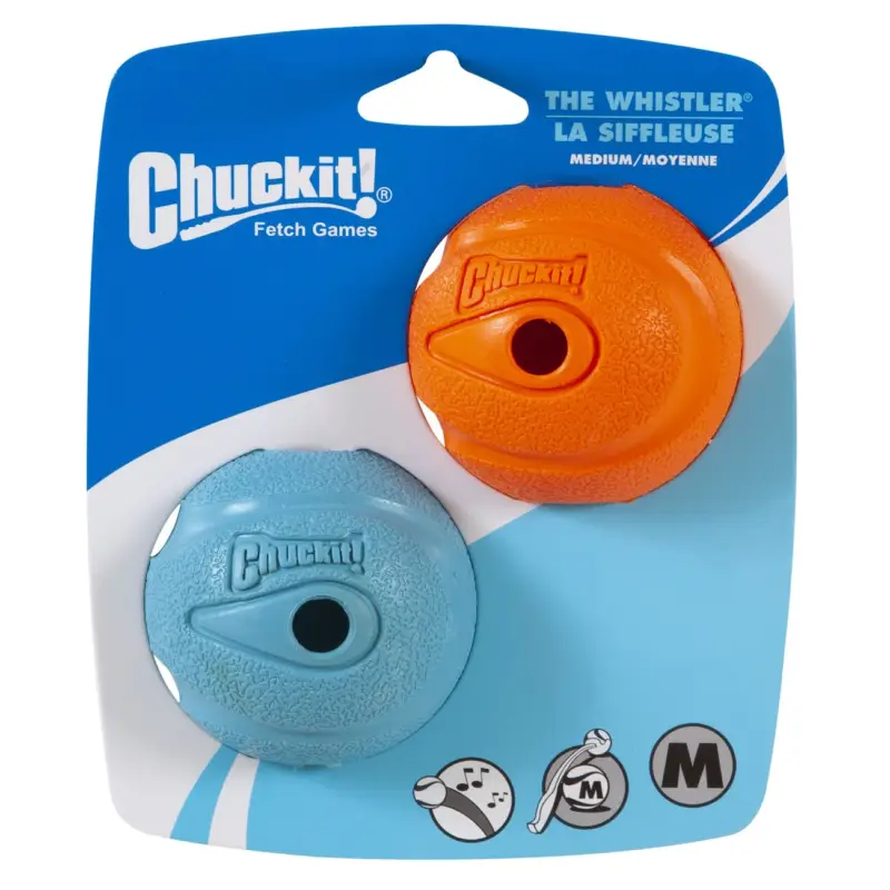 ChuckIt ! Whistler (La Siffleuse) balle 2 pièces M Marque