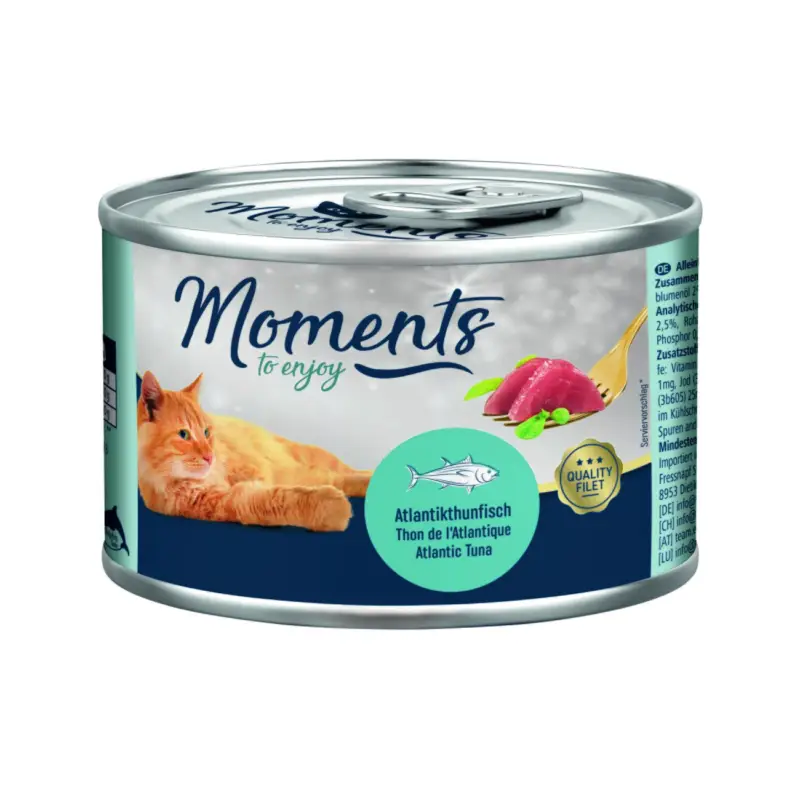 Haute Qualité MOMENTS Adult Thon Atlantique 6×140 g