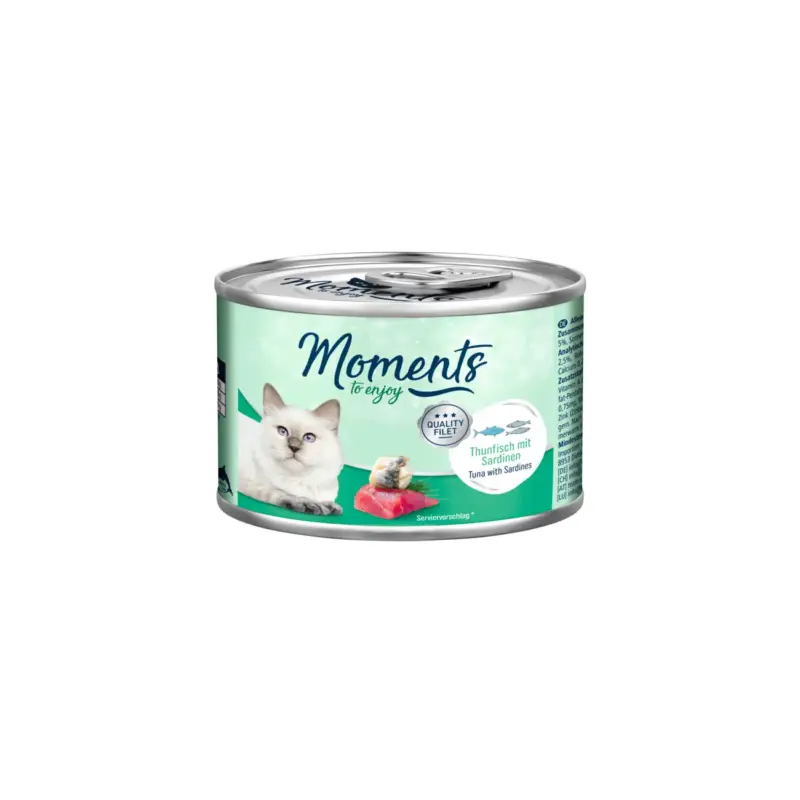 MOMENTS Adult Thon aux sardines : 6×140 g Authentique