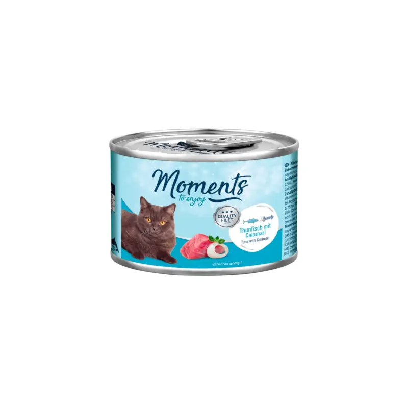MOMENTS Adult Thunfisch mit Calamari 6×140 g Quantité Limitée