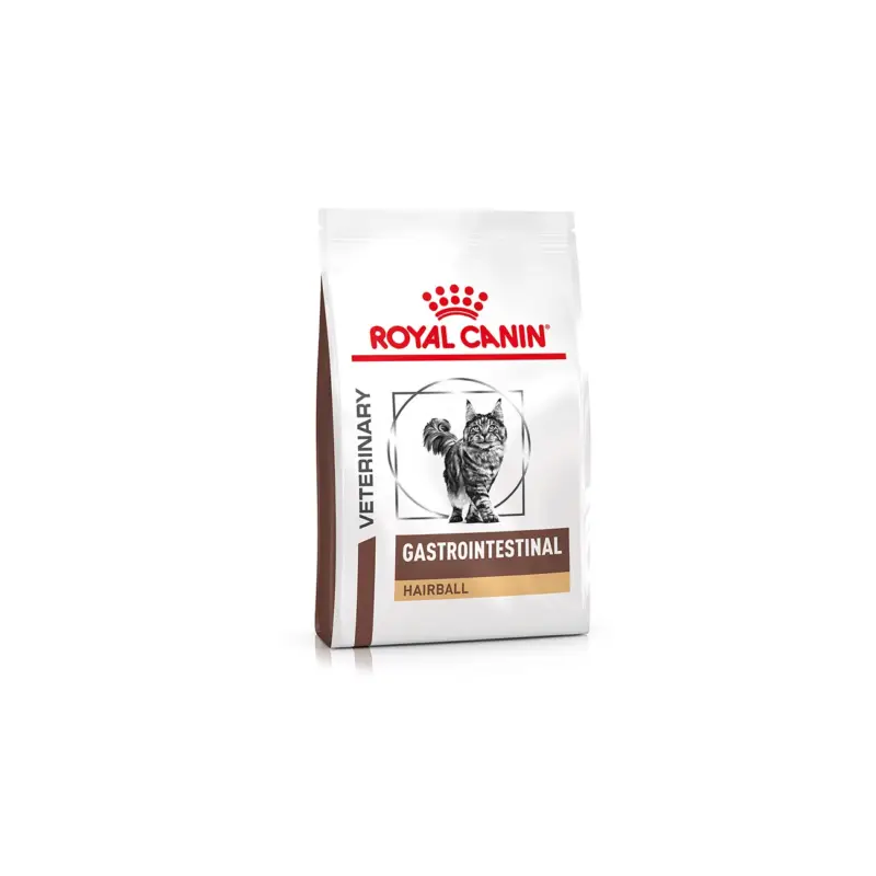 Offre Spéciale ROYAL CANIN Veterinary GASTROINTESTINAL HAIRBALL 2 kg