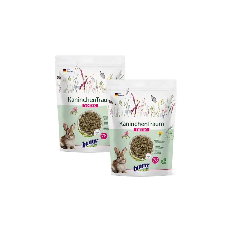 Bunny Rêve de lapin young 2×1,5 kg Paiement Sécurisé