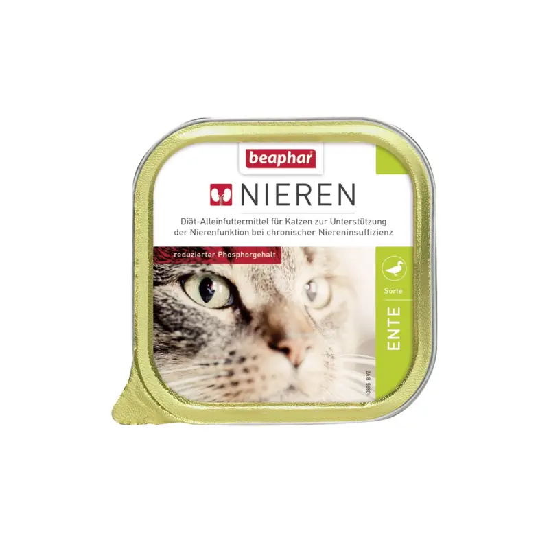Beaphar Régime pour les reins 16 x 100 g Canard Bon Marché