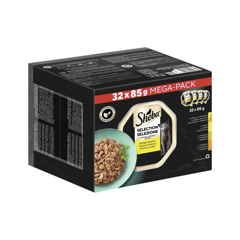 Sheba Selection en sauce 32 x 85 g Achetez Aujourd&rsquo;hui