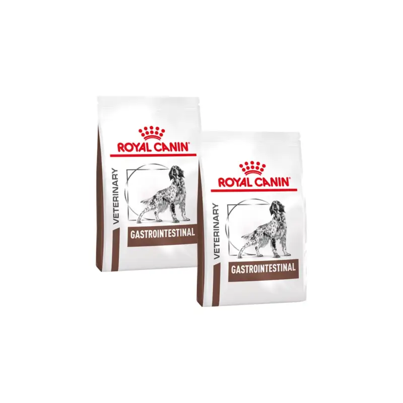 Acheter En Ligne ROYAL CANIN Veterinary GASTROINTESTINAL 2×15 kg