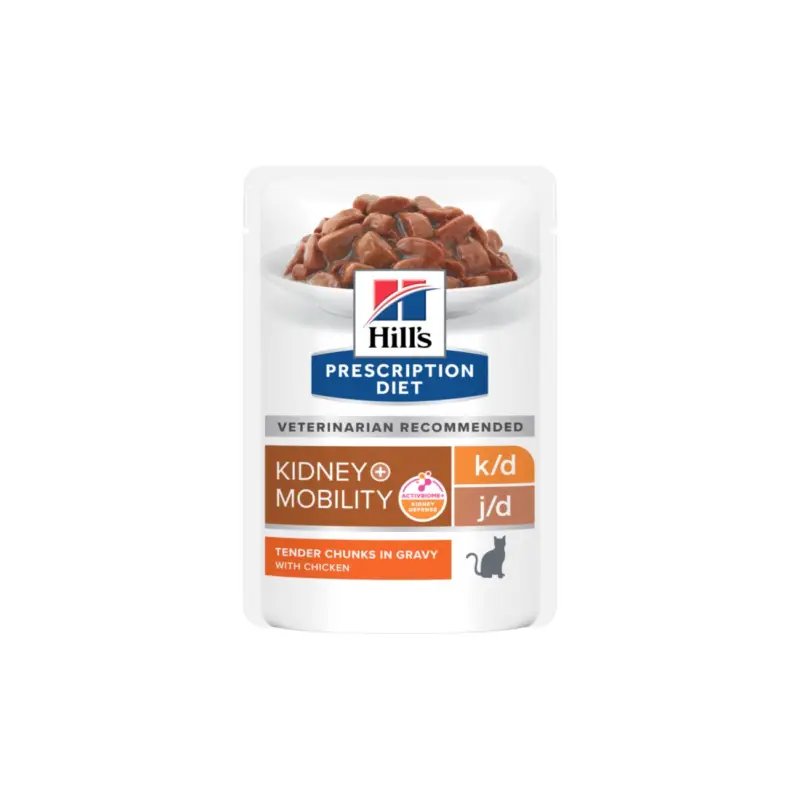Hill's Prescription Diet Feline k/d au poulet 12×85 g Offre Du Jour