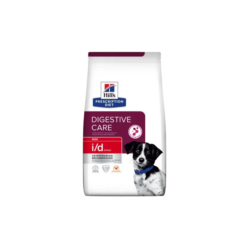 Achat Immédiat Hill's Prescription Diet Digestive Care i/d Stress Mini au poulet 3 kg