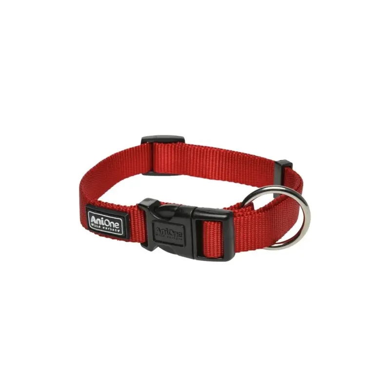 AniOne Collier en nylon Classic rouge S Acheter En Ligne
