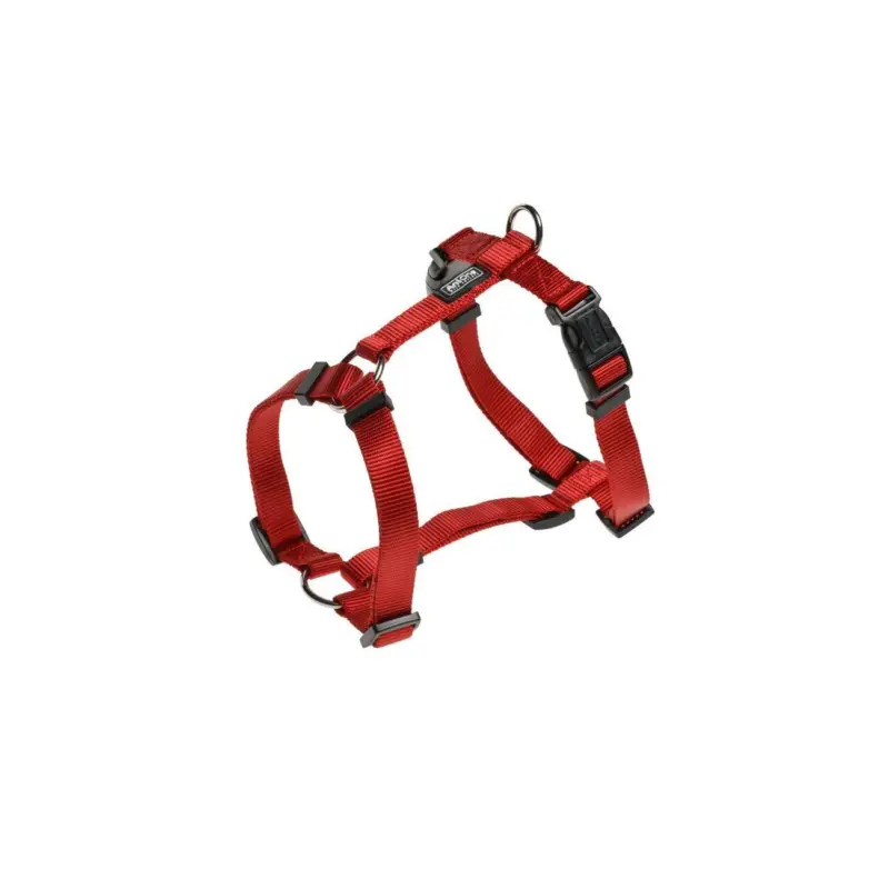 AniOne Harnais en nylon classique rouge M Bon Plan