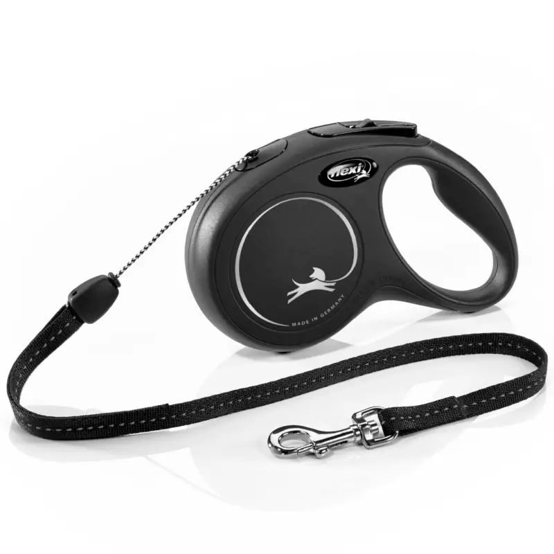 Flexi Laisse New Classic noir S, 8 m, 12 kg Offre Exclusive