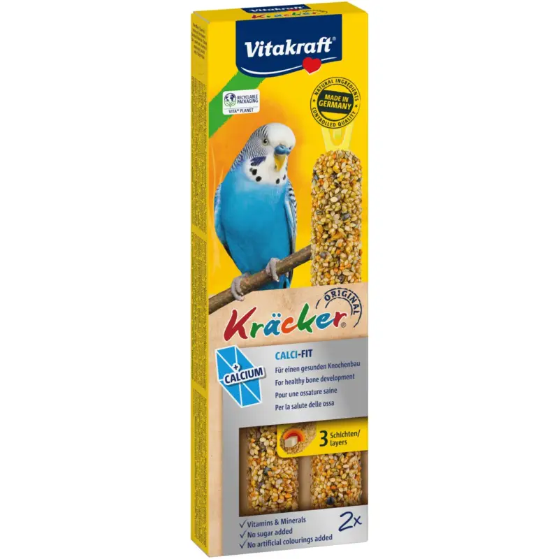Vitakraft Vitacraft Kräcker perriches 4×2 Calci-Fit Certifié