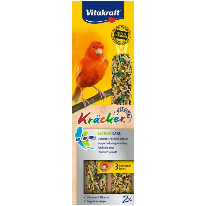 Bon Plan Vitakraft cracker pour canaris 4 x 2 Feather-Care