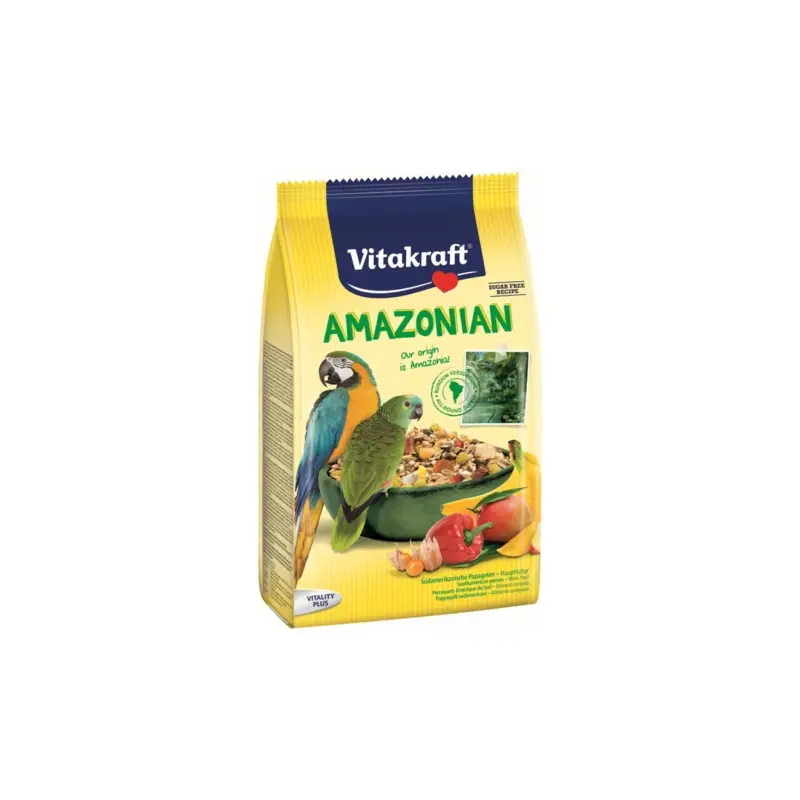 Vitakraft Nourriture d’origine Amazonian Amazones 750 g 750 g Retour Gratuit