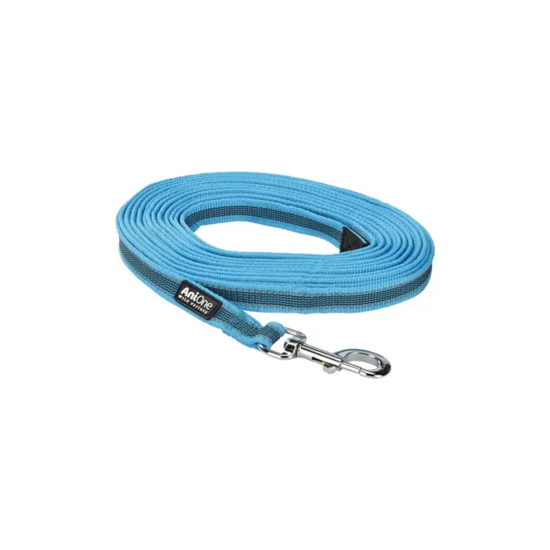 AniOne ANIO Laisse bleu/turquoise 10 m Commander Maintenant