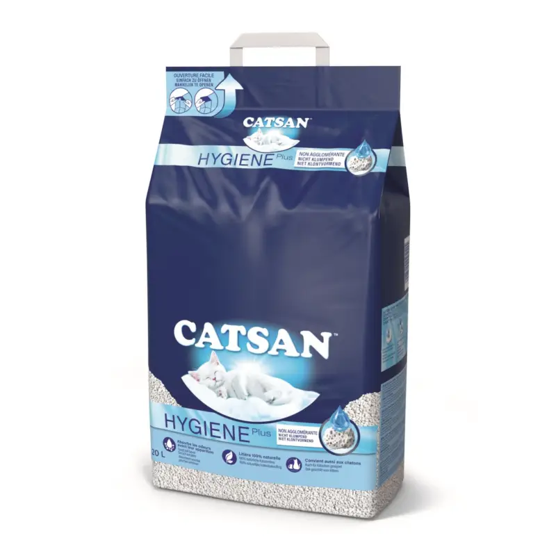 CATSAN Litière Hygiene + 20 l Nouvel Arrivage