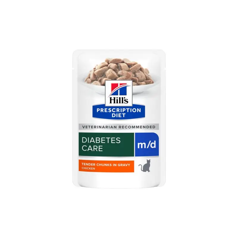Nouvel Arrivage Hill's Prescription Diet Diabetes Care m/d au poulet 12×85 g