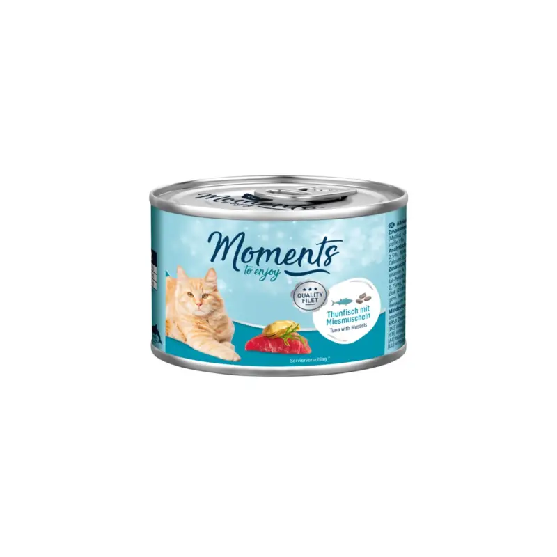 Soldes MOMENTS Adult Thon et moules 24×140 g