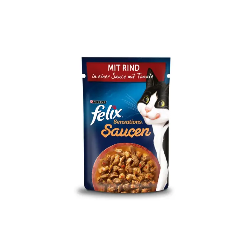 Felix Sensations Saucen Bœuf, tomate 52×85 g Solde