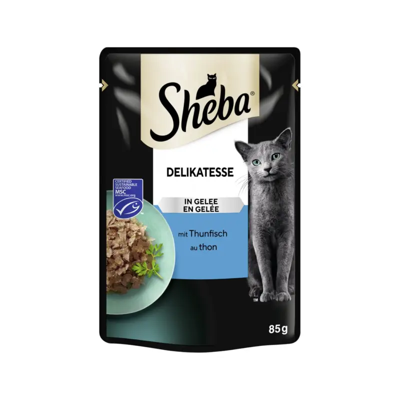 Bon Plan Sheba Délicatesse en gelée Thon 28×85 g