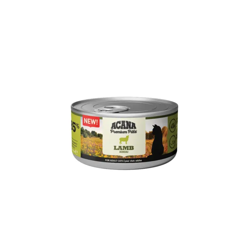 ACANA Premium Pâté Agneau 24×85 g Quantité Limitée