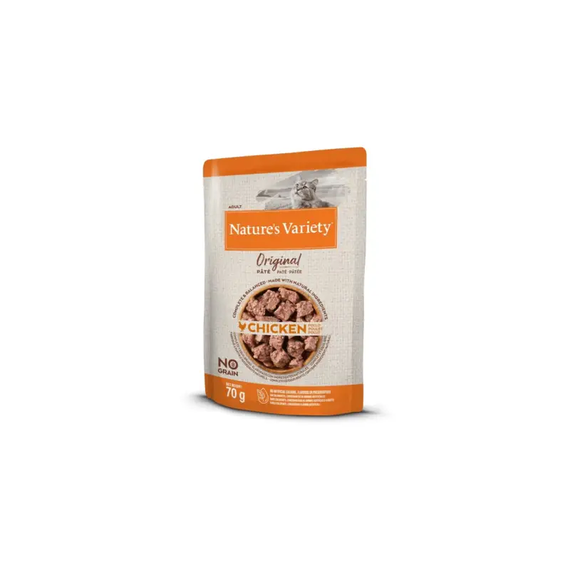 Meilleure Vente Nature's Variety Original paté Avec du poulet 12×70 g