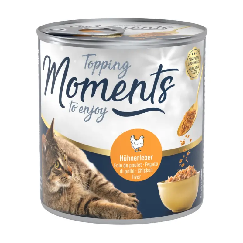 Dernier Modèle MOMENTS Topping Powder Foie de Poulet 8×60 g