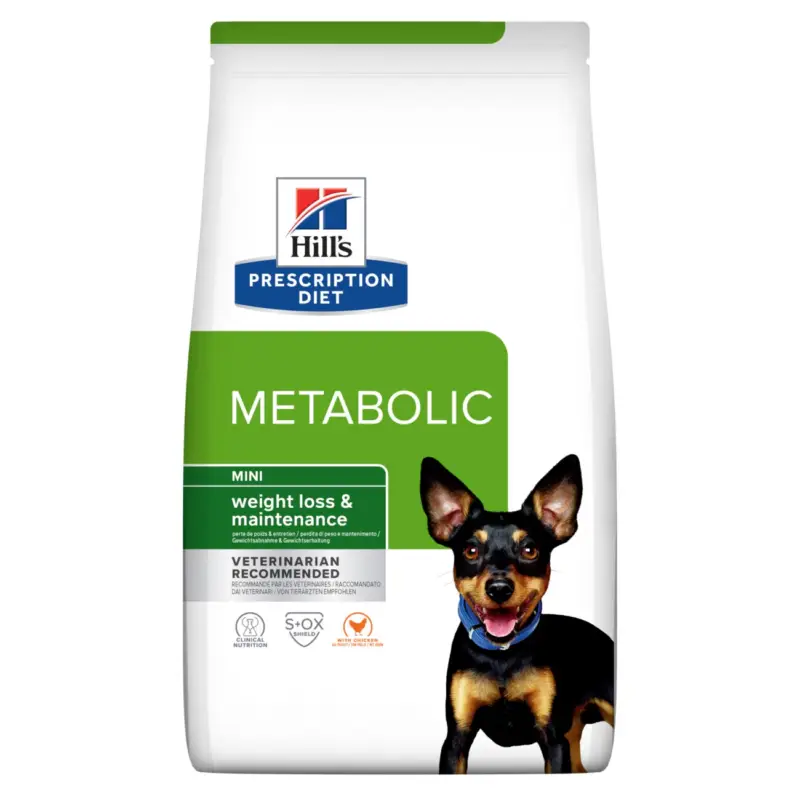 Offre Du Jour Hill's Prescription Diet Metabolic Weight Management Mini au poulet 2×9 kg