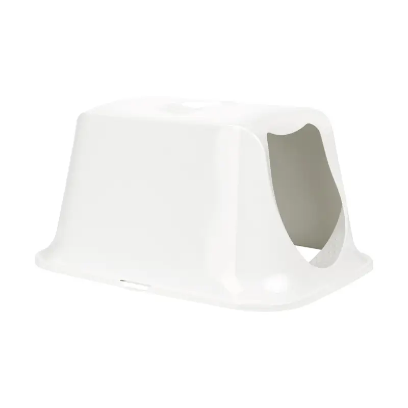 FIT+FUN Couvercle de toilettes pour chat Mix & Match Classic blanc Must-Have