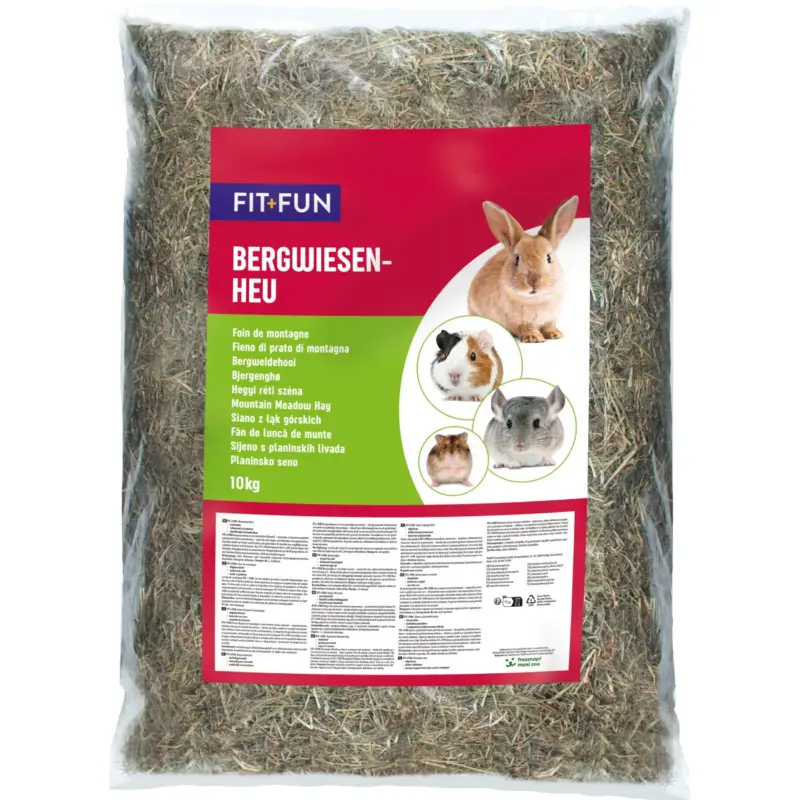 Réduction FIT+FUN Foin des prés alpins 10 kg